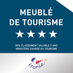 Certification Meublé de Tourisme 4 étoiles